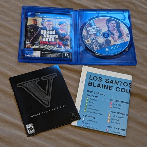 Grand Theft Auto V for Playstation 4 PS4 Premium Edition - Picture 3 of 4